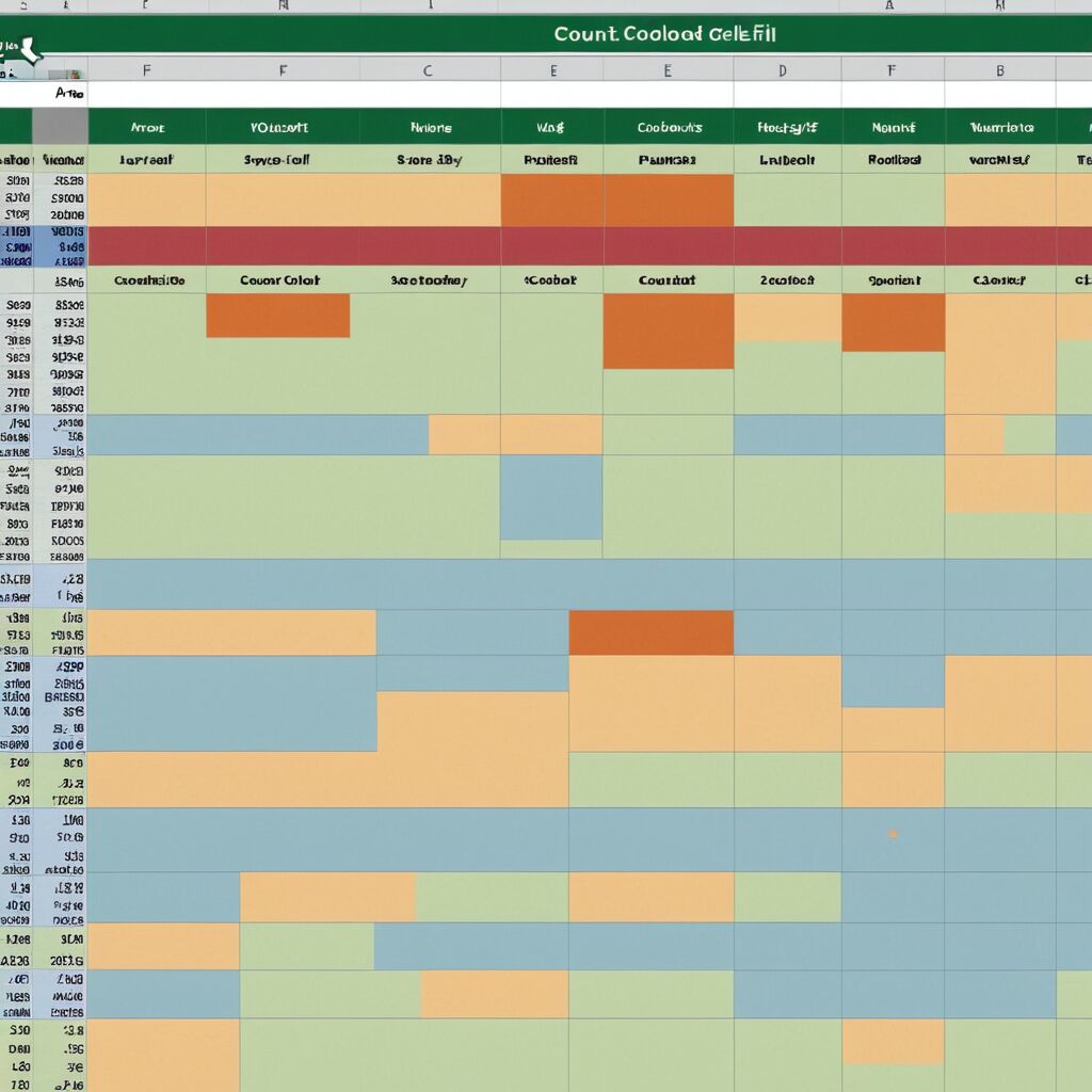 Farbige Zellen in Excel zählen – so geht's