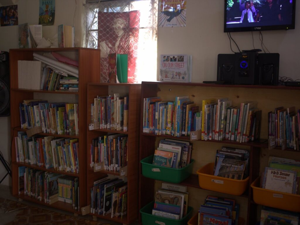 Book Shelves at Center for Children and Library Foundation (CECLIF)