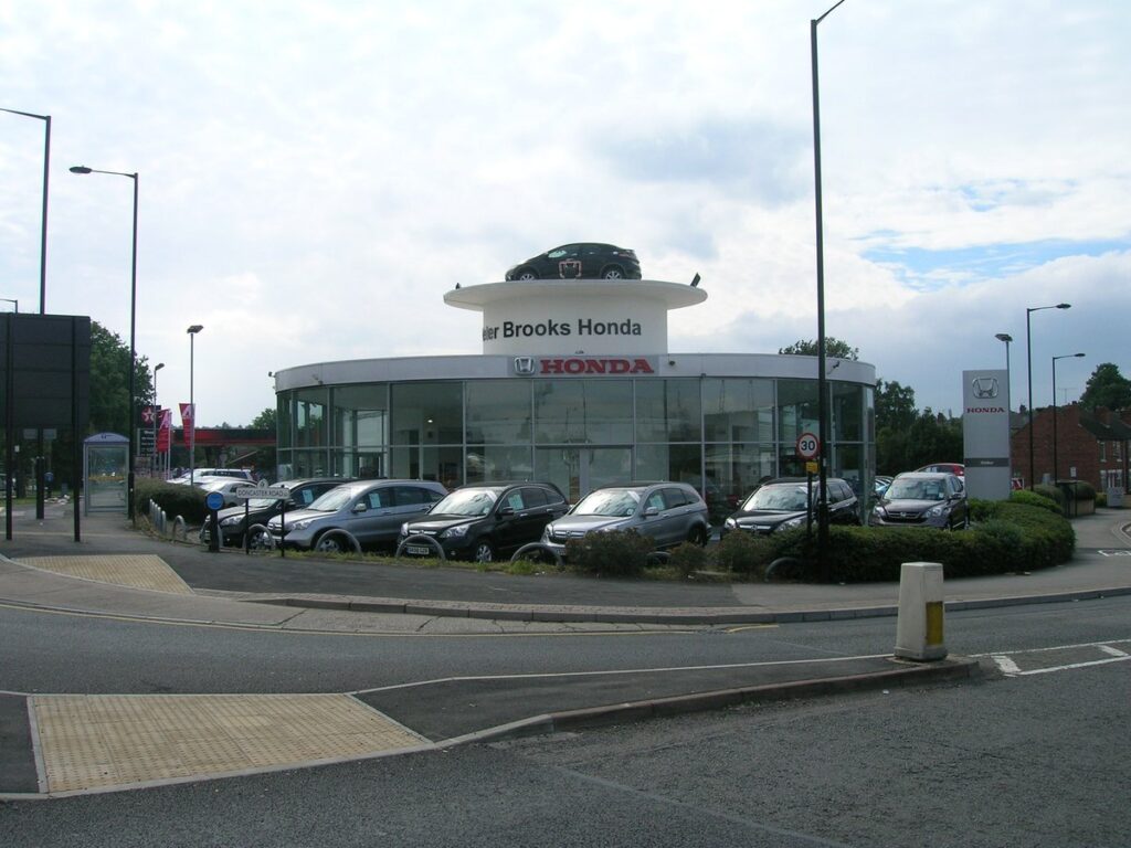 Car dealership, Rotherham - geograph.org.uk - 2582974