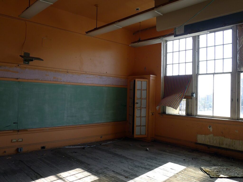 The Israel Augustine School classroom January 2011